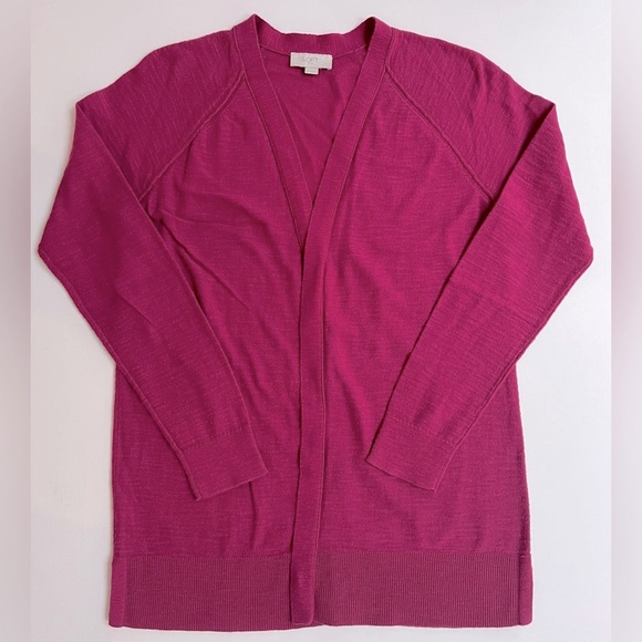 Cardigan Pink Open Front - Picture 2 of 12